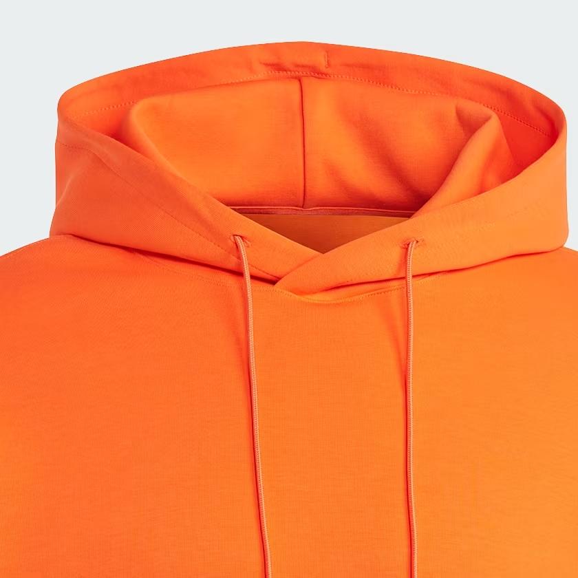 Adidas Originals Adicolor Neuclassics Hoodie Three Stripes Color Block Long Sleeve Sweatshirt Men Hoodies Orange IL2512