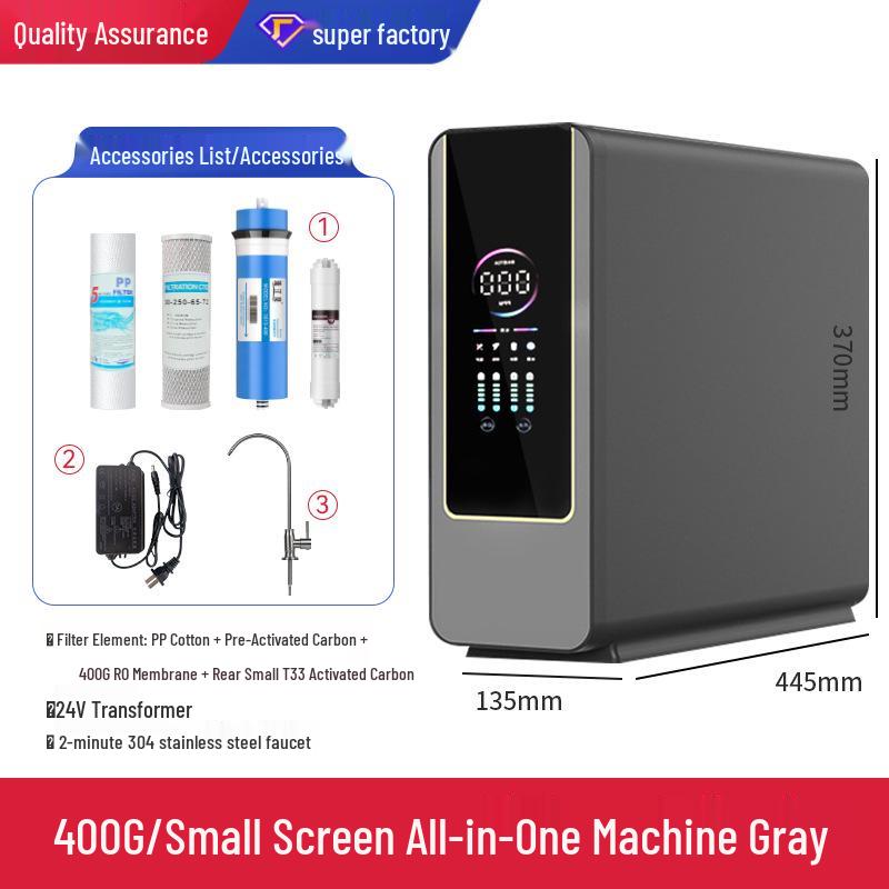 High Flow 600G-1000G Reverse Osmosis Water Purifier with Faucet Filter