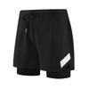 Men's Double-Layer Quick-Dry Running Shorts with Phone Pocket