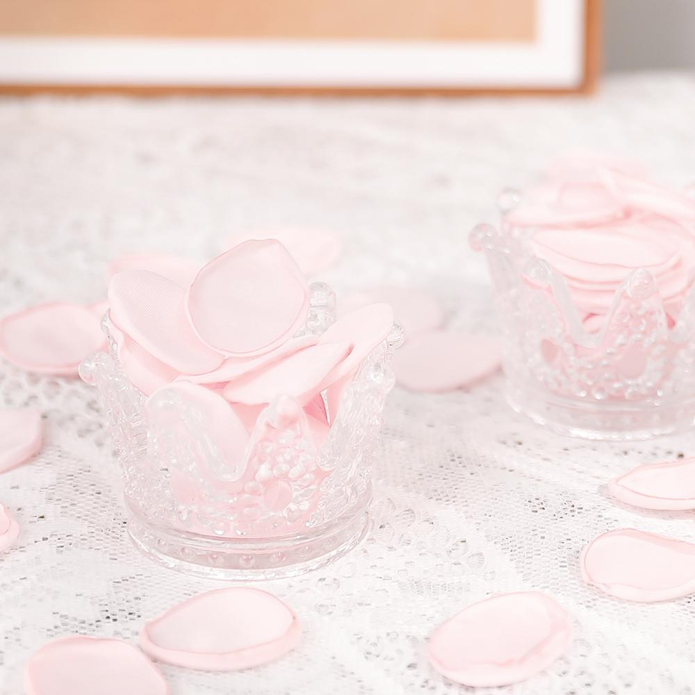 50/100 Pieces 4 Cm Artificial Petals Rose Fake Flowers Valentine's Day Gif House Room Wedding Decoration Scene Diy Craft