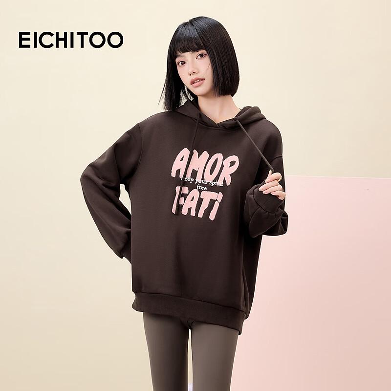 EICHITOO Women s Hooded Fleece Sweatshirt M