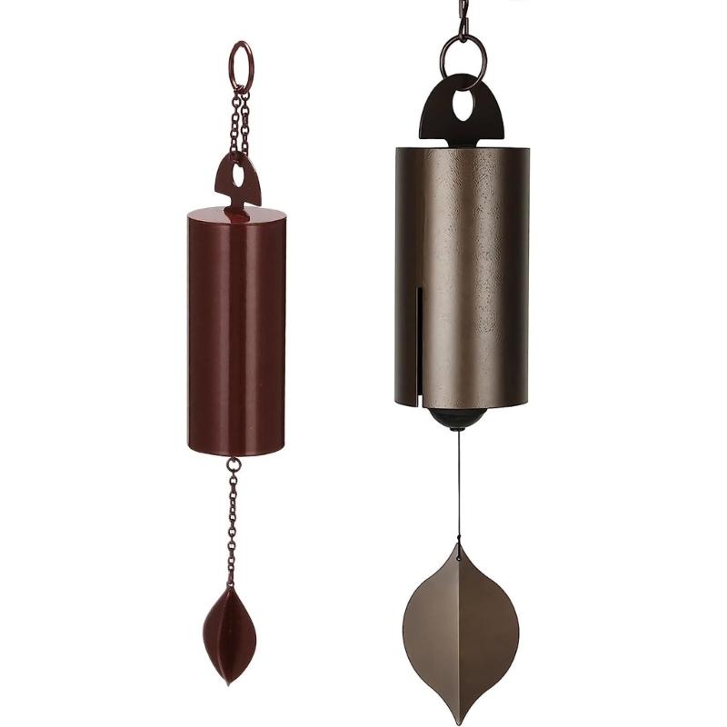 Antique Windbells Metal Wind Chimes Deep Resonances Serenity Bells for Indoor Outdoor Home Yard Garden Decoration