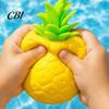 Tactile Fidget Tools Fake Pineapple Stress Relief Toy, Realistic Squeeze Toy Slow Rebound Fruit Sensory for Anxiety Reduction Soft Balls