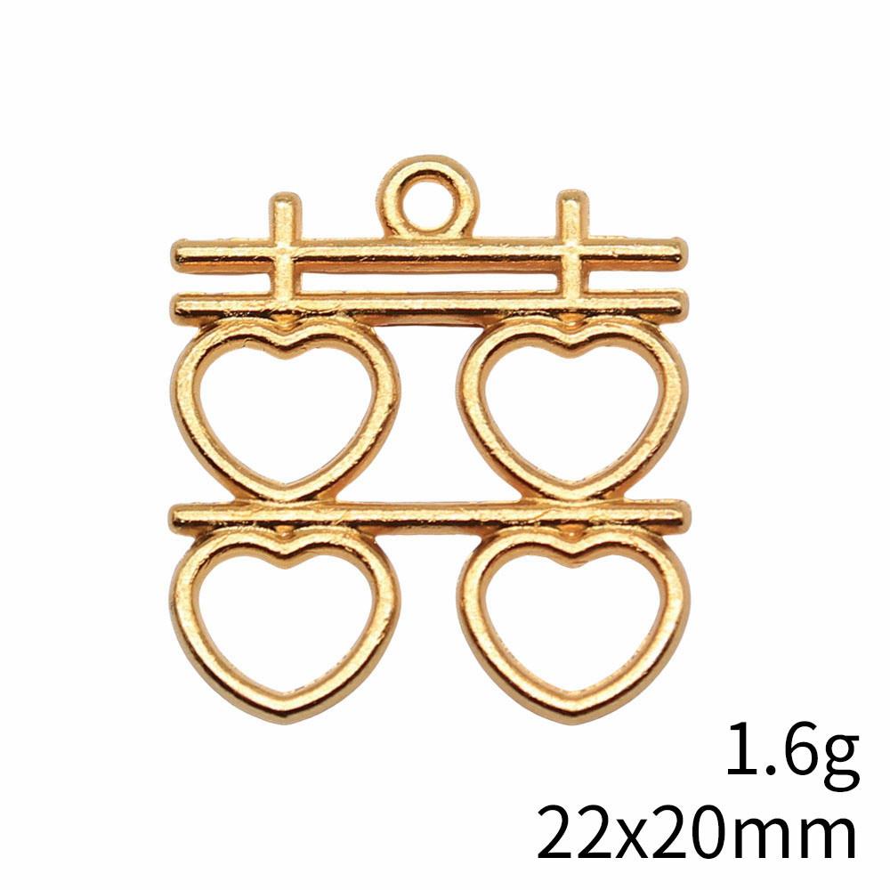 Valentine's Day Charms For Necklace Chinese Knot Chinese Character Charms Pendant Women's Bag Pendant Accessories