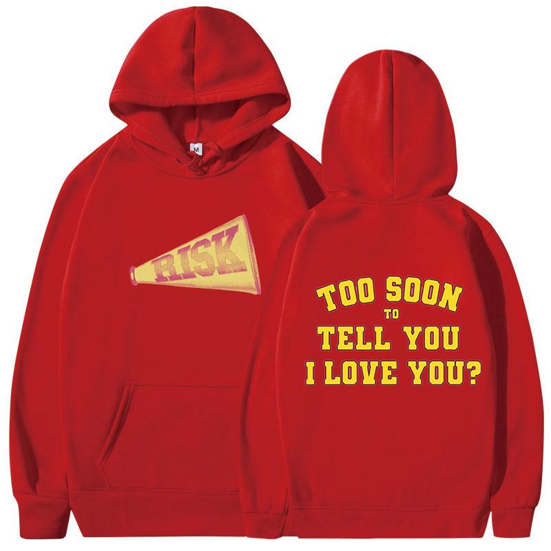 Is het te vroeg om te zeggen dat ik van je hou? Hoodies Gracie Abrams Grafische Sweatshirts Sudaderas Winter Herfst Fleece Warme Truien Mannelijk