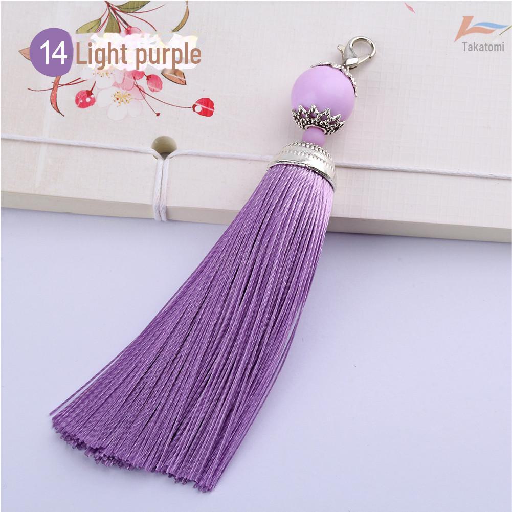 Ciucure Mediu de 8cm cu Închizătoare Tip Homar pentru Artizanat și Decorațiuni de Evantai