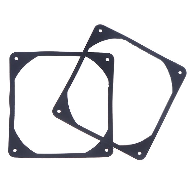 2/4Pcs 120X120Mm Anti Vibration Silicone Rubber Fan Gasket For Computer Case Fan Shock Proof Absorption Pads