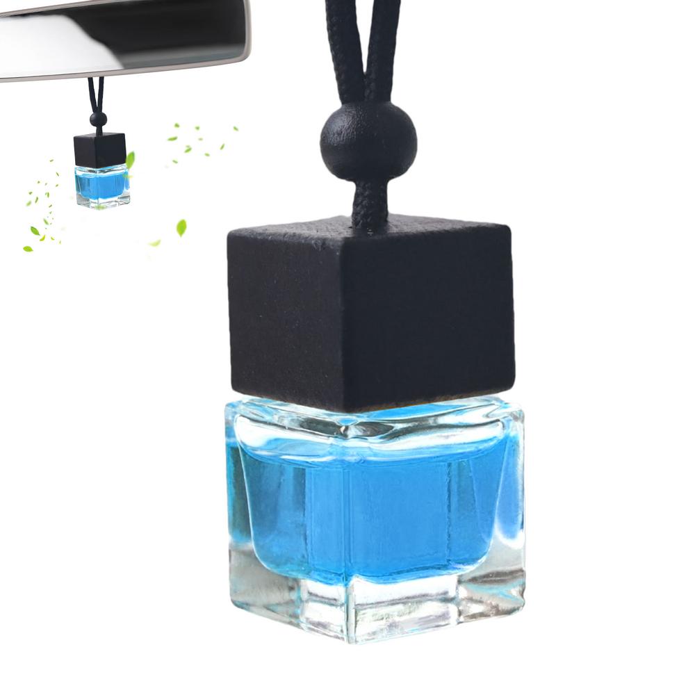 Car Perfume Oil Ocean Suspension Perfume Pendant 10ml Perfume Oil Pendant Rearview Mirror Decor Elegant Vehicle Decor