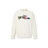 Levis Logo Letter Print Crewneck Sweatshirt Men Sweatshirt Beige A6807-0001