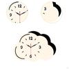 Cloud Wall Clock Decor,Silent Watch,Decorative for Living Room Bedroom Children