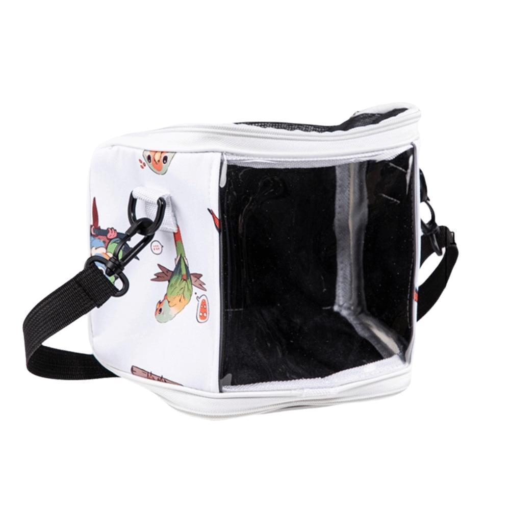 Detachable Portable Pet Bag Large Space Pet Outdoor Bag Cartoon Bird Travel Bag  Small Animal