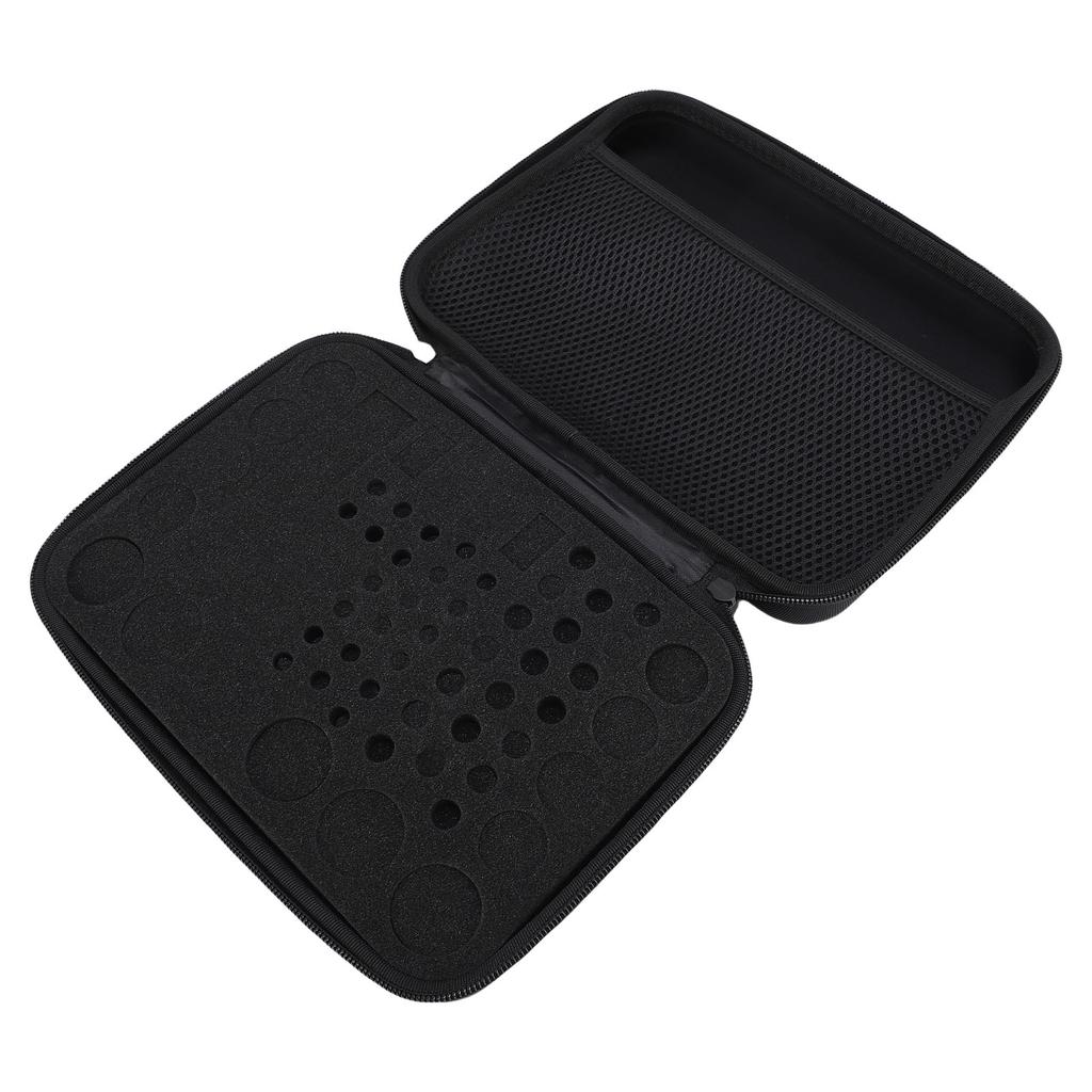 Hard Battery Organizer Storage Holder Box Case for AA AAA C D 3V 9V Batteries and Tester