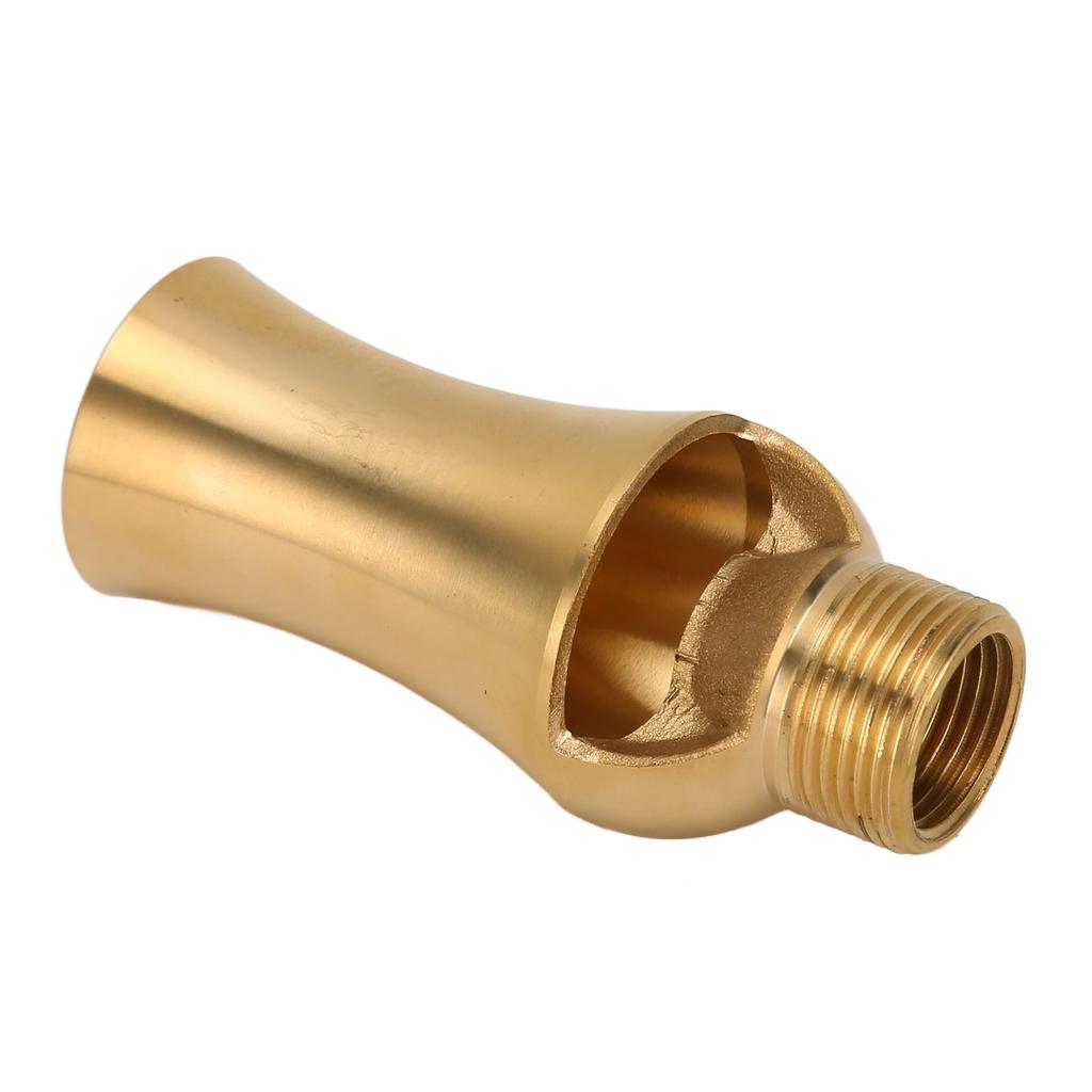 Pond Sprinkler Water Fountain Nozzle Copper Ice Tower Cascade Cedar Spray Head for Garden Pond G1/2