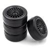 RC Drift Tires RC Racing Car Tires 4pcs Replacements for 1/10  94123 94122 D5   RC Drift Car