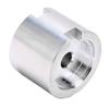 Aluminum Material Watch Movement Holder Good Fixation Silver Color Watch Movement Base Repair Assembly Tool Movement Repair