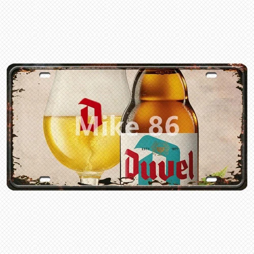 Ölplåtskylt Vintage Väggdekor 15x30cm