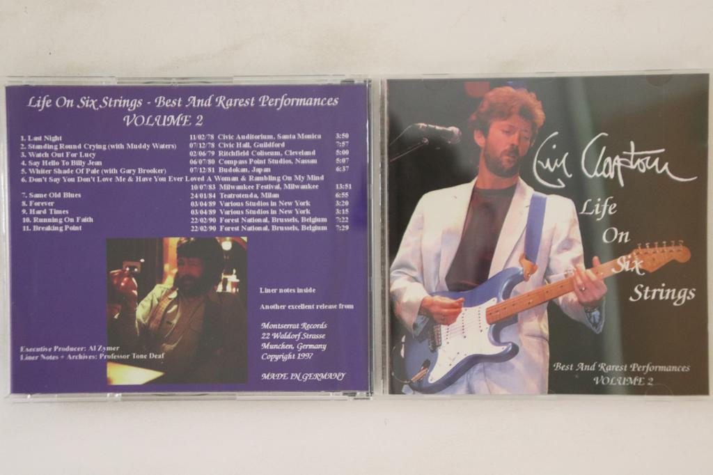 CD ERIC CLAPTON - Life On Six Strings Volume2 BRCD1907 NOT ON LABEL 1997 Germany Rock Used
