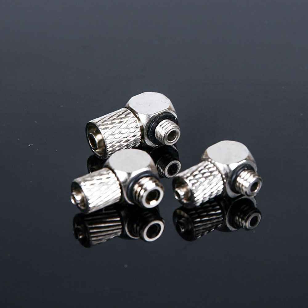 10Pcs Male Thread Air Tube Connector 3mm 4mm 6mm OD Pneumatic Pipe Connector