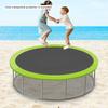 10 Ft Round PVC Trampoline Pad,Green/Multi-color/Blue Trampoline Replacement Safety Pad for Trampoline Facilities