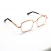 Metal Plush Doll Eyeglasses Square Frame Doll Accessories Cute Pets Glasses  Dolls