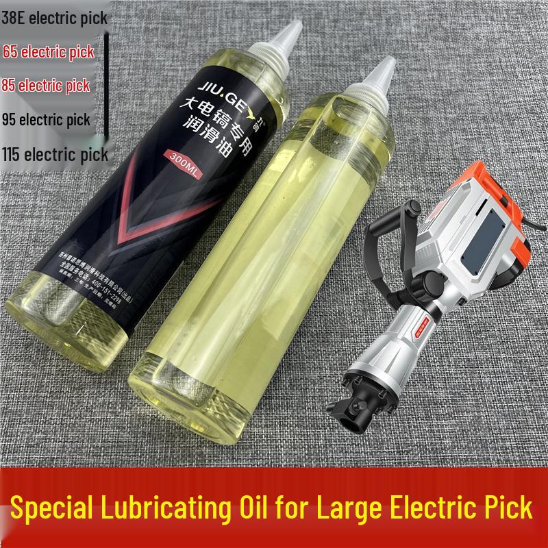 Large Electric Pickaxe Oil: Special Oil 65, Cylinder Oil 85, Lubricating Oil 95, Engine Oil