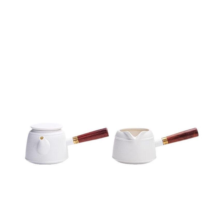 Fangyan Ceramic Side Handle Teapot Set