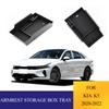 For KIA K5 2020 2026 2026 Car Armrest Storage Box Central Console Glove Holder Organizer Tray Car Accessoires