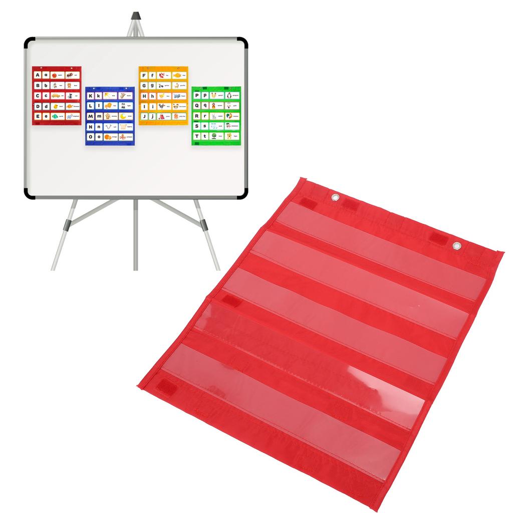 Magnetic Chart 5 Rows Transparent Schedule Chart for Home School Classroom Activities