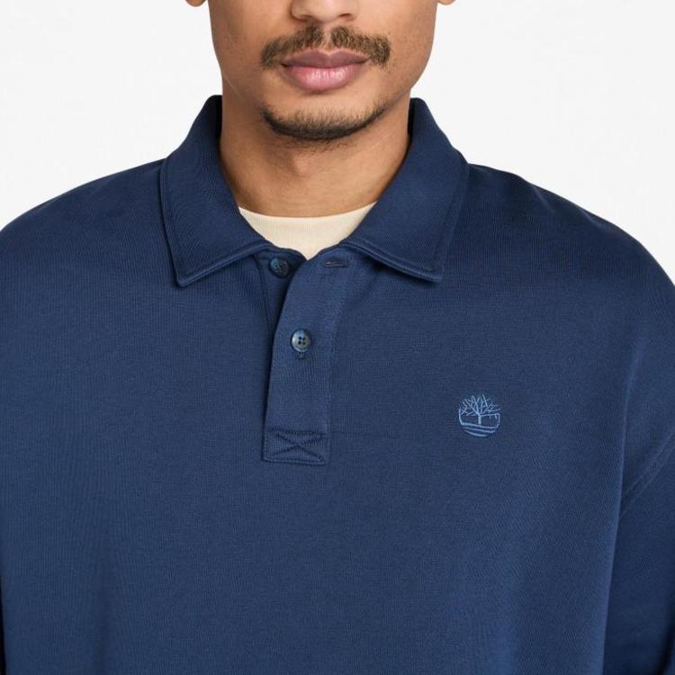 Timberland Comfortable Stylish Simple Solid Color Long Sleeve Polo Shirt Men Tops TB0A6NBR4511