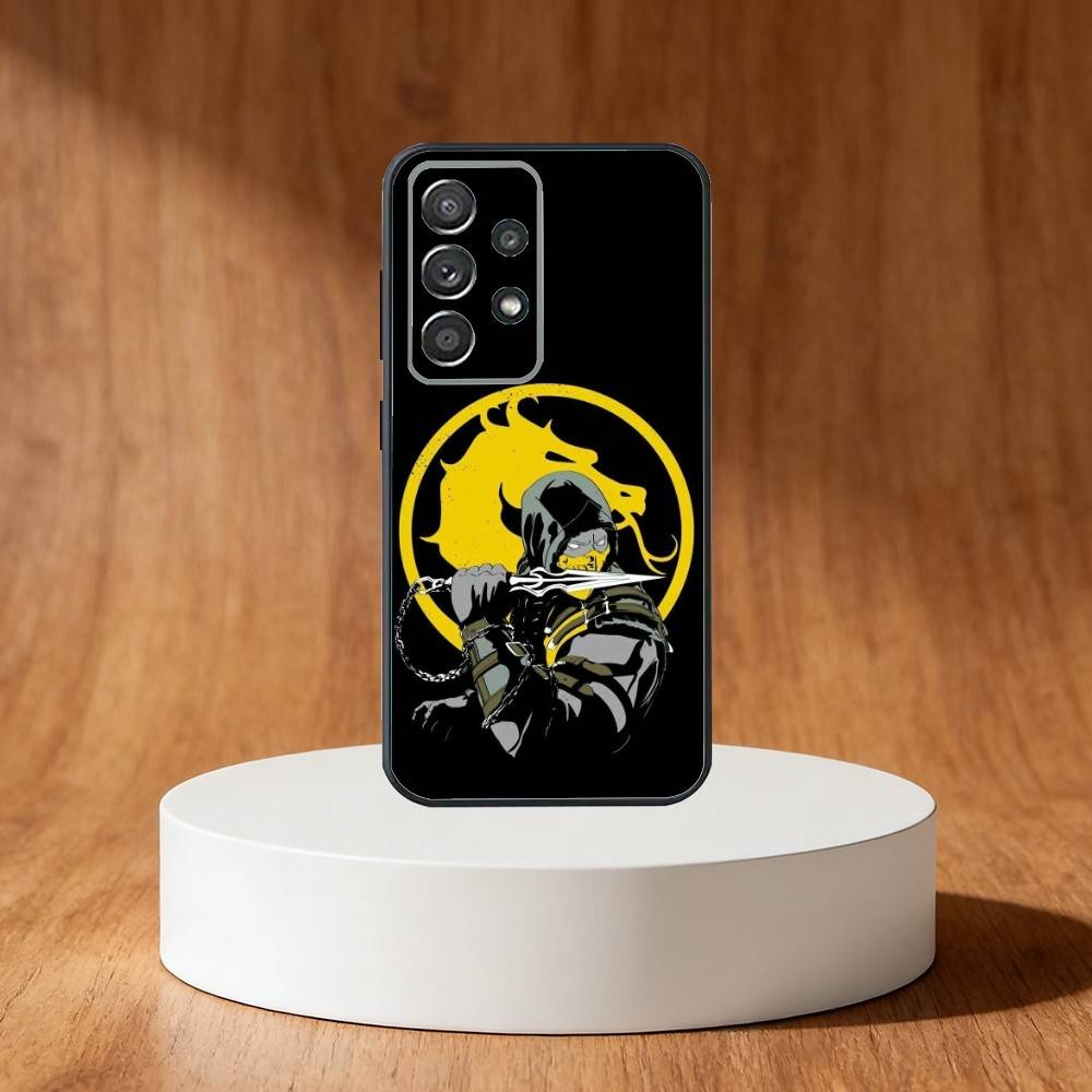 Game MortalS K-Kombat Cool Phone Case For Samsung S25,S24,S21,S22,S23,S30,Ultra,S20,Plus,Fe,Note,10,9,5G Black Cover
