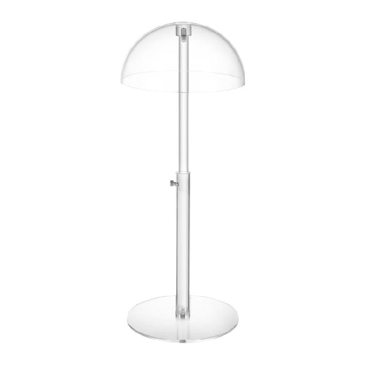 Spherical Top Hat Exhibition Stand Adjustable Hat Holder Decorative Storage Rack With Rotatable Height 1