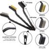 15 Piece Car Cleaning Kit Electric Drill Brush Air Conditioner Vent Cleaning Brush Combo Set