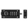 Lock Big Door Bolt Zinc Alloy Big Door Bolt Black Combination Latch Lock Black Gold Lock Black Gold Prevent Rust