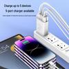 Universal Fast Charging Multi-Port USB Charger for Android, Huawei, Xiaomi, Vivo, and OPPO Devices