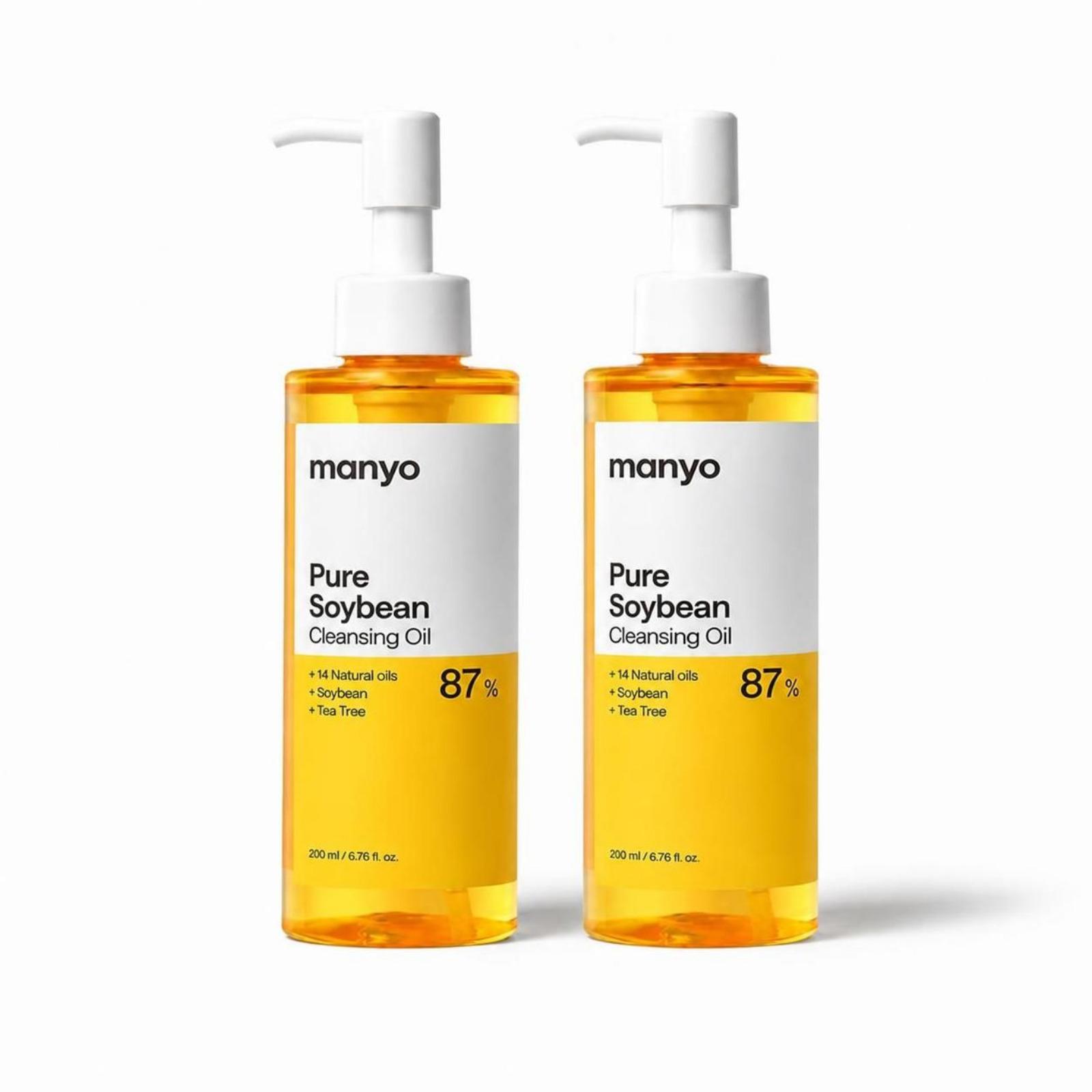 ma:nyo Pure Soja Cleansing Oil 200ml 2 Bottles white