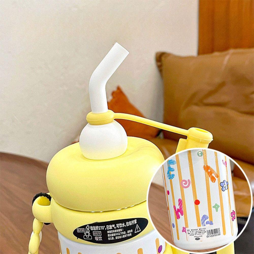 920ML Thermos Coffee Cup Handheld Sports Water Kettle Leak Proof Insulated  Thermos  Outdoor Sports