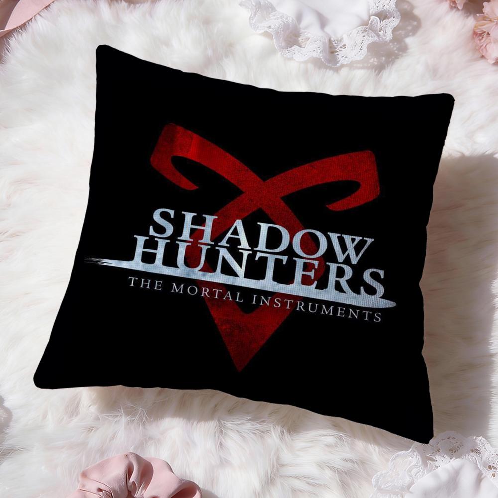 S-ShadowhuntersS Cushion Cover Premium Comfort Reversible Pillow Cove -Two in One Design for Any Room & Car Interior