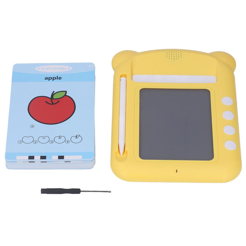 Flash Cards Learning Toy Voice Prompt Promote Thinking Cognitive Ability 50 Cards Educational Toy