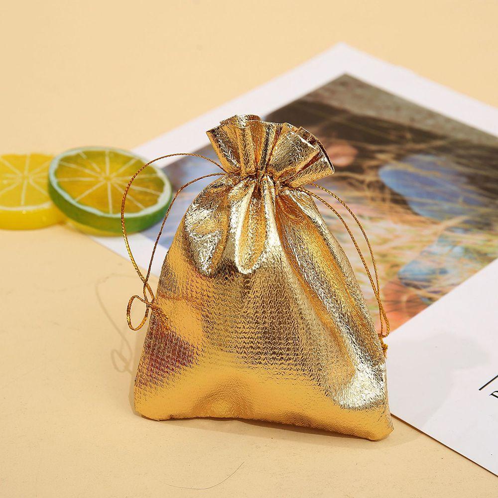 Fabric Dust Protect Foil Cloth Drawstring Pocket Packing Bags Jewelry Bag Gift Storage Pouches