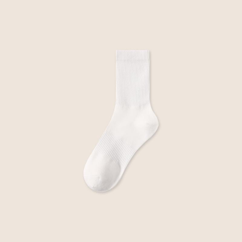 Men Spring and Autumn Fashion New Pure Cotton Tube Socks