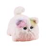Quchao Hug Meow Simulated Cat Plush Toy with Talking, Blinking, and Tail Wagging Features for Kids