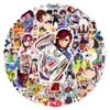 60PCS DAN DA DAN Cartoon Anime Stickers DIY Decoration PVC Waterproof Skateboard Notebook Graffiti Decals