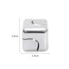 Metal Cube Spinner Fidget Toy Fingertips 3D Puzzle Gyro Gear Sensory Anti Stress Relief Educational Games for Kids Adults