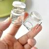 2/5pcs Clear Leak-Proof Travel Bottle for Makeup Remover & Lotion, Portable Dispenser with Flip-Top Essence Bottled Separately