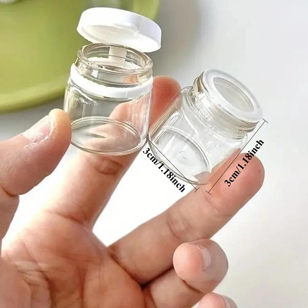 2/5pcs Clear Leak-Proof Travel Bottle for Makeup Remover & Lotion, Portable Dispenser with Flip-Top Essence Bottled Separately