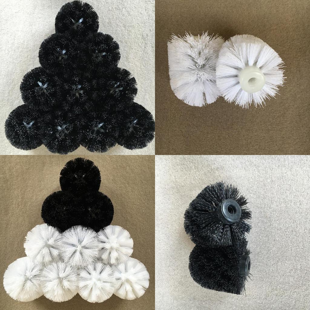 High-quality Plastic Toilet Brush Head Cherry Toilet Brush Replacement Head For Effective Cleaning