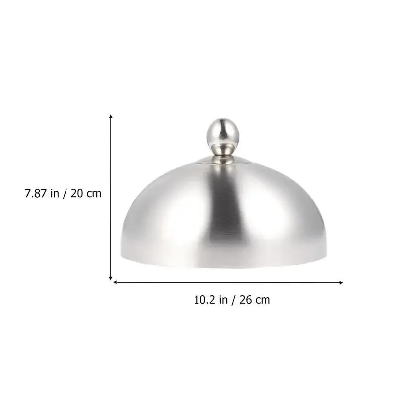 Dome Burger Cover Melting Cheese Covers Griddle Cloche Food Plate Press Features Basting Helper Steel Stainless Protection Domes