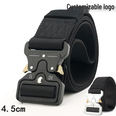4,5 cm Schnellverschluss Nylon Taktischer Gürtel - Anpassbares Logo, Militär- und CS-Training Kompatibilität
