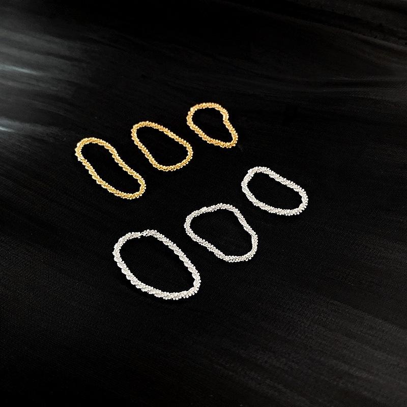 Anel de Dedo Indicador de Luxo Feminino Francês Retrô Estrelas Cintilantes