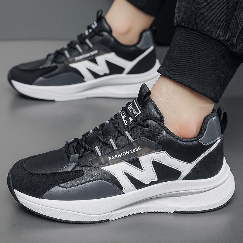 Men's shoes students' casual sports shoes soft sole comfortable outdoor running shoes young fashion joker sneakers trendy shoes